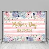 Niedlich Pflanzen Und Blumen Hintergrund für Mottentage Tag Brunch